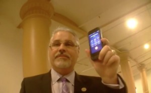 Rep. Dan Huberty when confronted by American Phoenix reporter