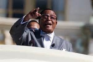 Louis "Mothership" Farrakhan addresses the Million Man March Oct. 10, 2015