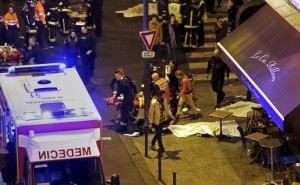 Members of the Religion of Peace acting all peaceful in Paris